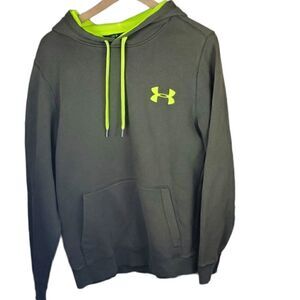 Under Armour Olive Green & Lime Green Sweatshirts